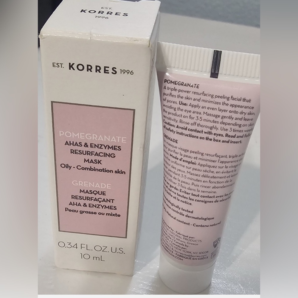 Korres Pomegranate AHAS&ENZYMES Resurfacing Mask 1x item
